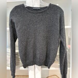 Brandy Melville Charcoal cashmere Sweater O/S